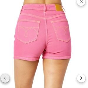 Judy Blue high waist shorts with pocket embroidery